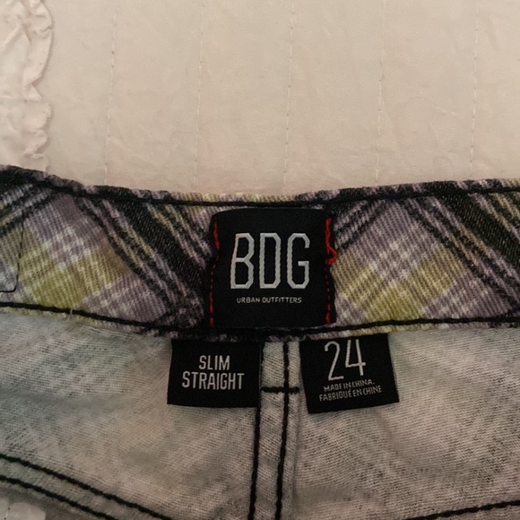 BDG Plaid Pants - Picture 4 of 5